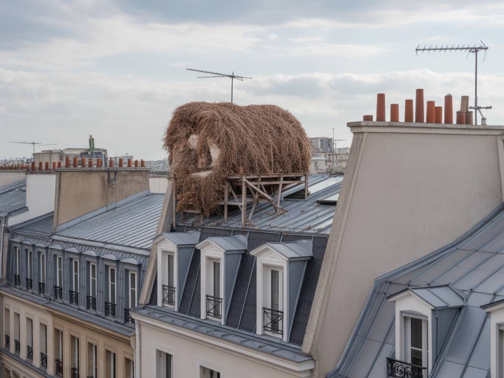 Comment les toitures et combles mal entretenus à Paris favorisent l’installation de nids de guêpes et de frelons asiatiques, et comment s’en protéger ?